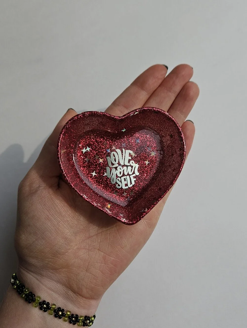 Handmade heart shaped